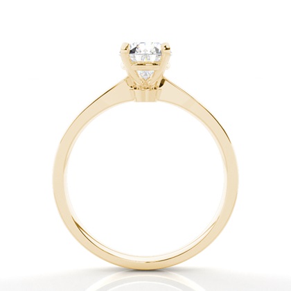 Diamantenring in einer Krappenfassung