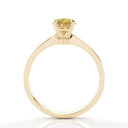 Yellow Gold Yellow Diamond Engagement Rings