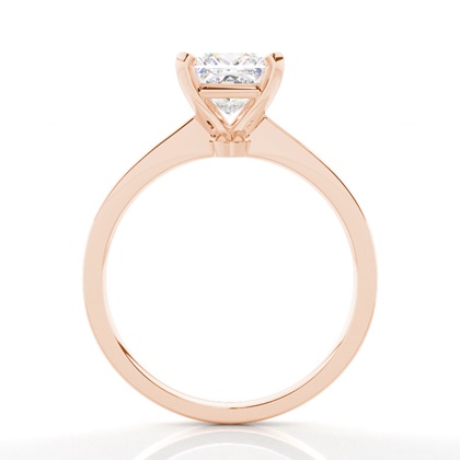 Diamantenring in einer Krappenfassung