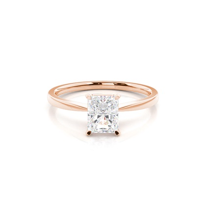 Rose Gold Diamond Engagement Rings