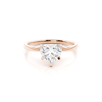 Rose Gold Diamond Engagement Rings