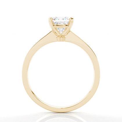 Diamantenring in einer Krappenfassung