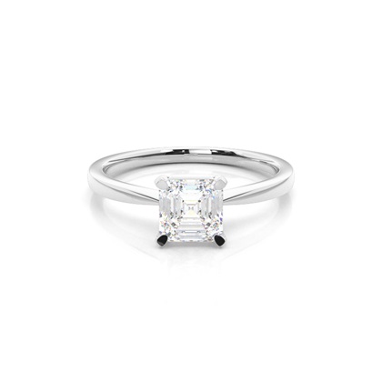 Asscher Diamond Rings
