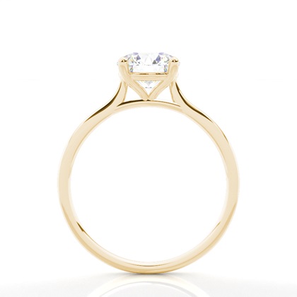 Yellow Gold Solitaire Engagement Rings