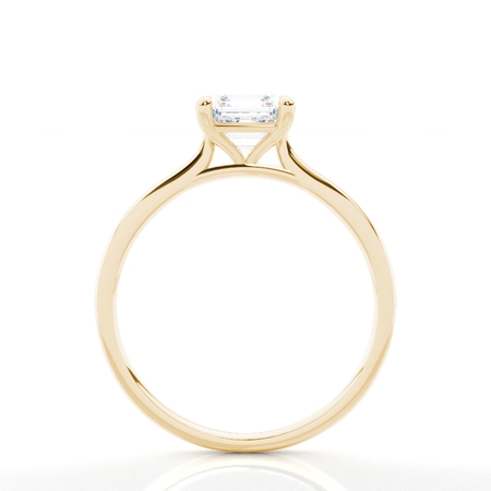 Diamantenring in einer Krappenfassung