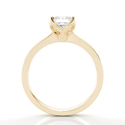 Yellow Gold Solitaire Engagement Rings
