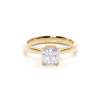 Yellow Gold Solitaire Engagement Rings