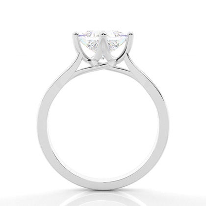 Princess Solitaire Diamond Rings