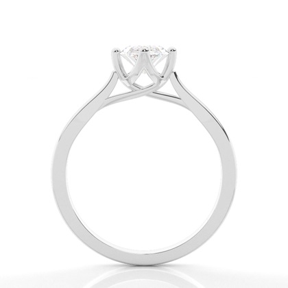 Marquise Platinum Solitaire Diamond Rings