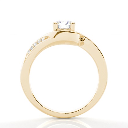 Yellow Gold Diamond Engagement Rings