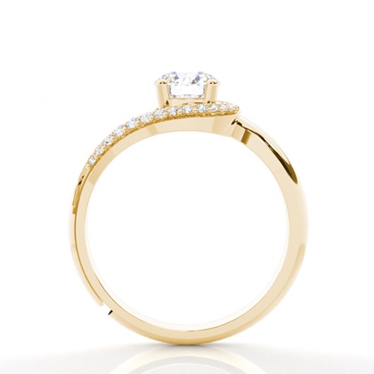 Yellow Gold Diamond Engagement Rings