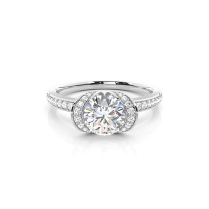 Platinum Diamond Engagement Rings