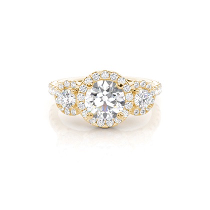 Yellow Gold Diamond Rings
