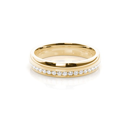 Women's Yellow Gold Wedding Rings