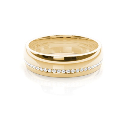 Women's Yellow Gold Wedding Rings