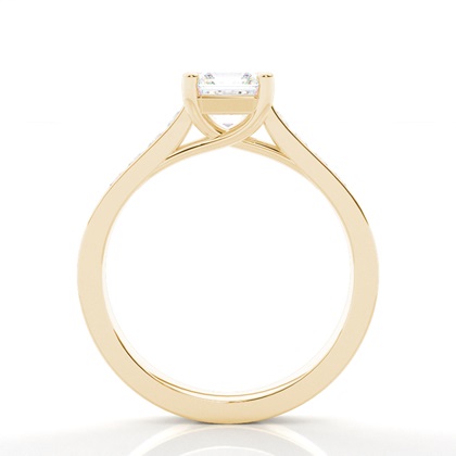 Yellow Gold Diamond Engagement Rings