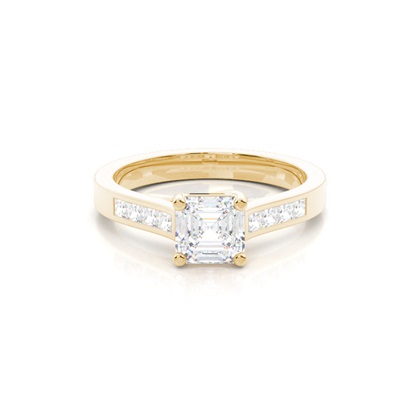 Yellow Gold Diamond Engagement Rings