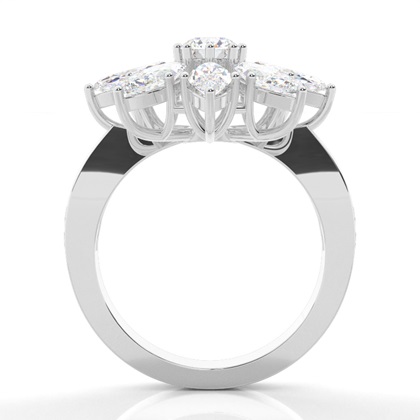Marquise Statement Diamond Rings