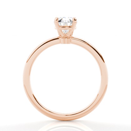 Diamant Verlobungsring in einer Krappenfassung