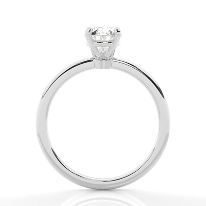 Diamant Verlobungsring in einer Krappenfassung