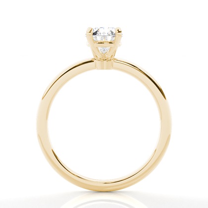 Diamant Verlobungsring in einer Krappenfassung