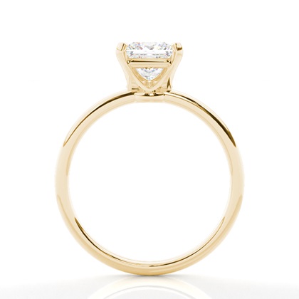 Diamant Verlobungsring in einer Krappenfassung