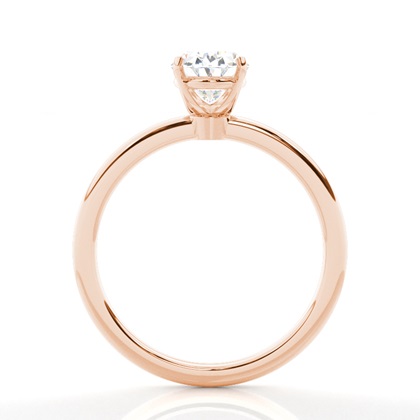 Diamant Verlobungsring in einer Krappenfassung