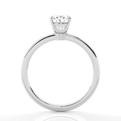 Diamant Verlobungsring in einer Krappenfassung