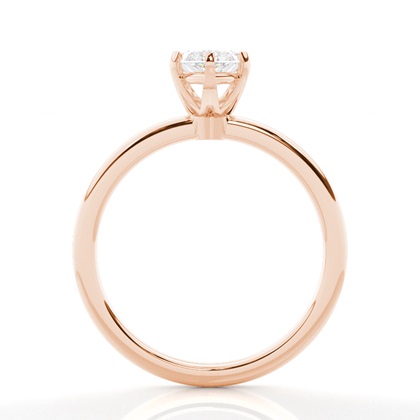 Diamant Verlobungsring in einer Krappenfassung