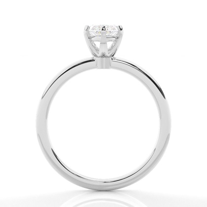 Diamant Verlobungsring in einer Krappenfassung