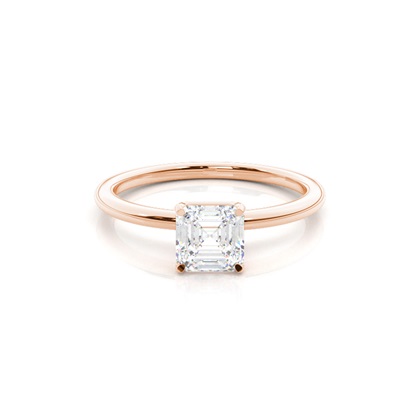 Asscher Diamond Rings