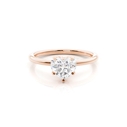 Rose Gold Diamond Engagement Rings