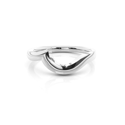 1.90mm Slight Comfort Fit Plain Shaped Wedding Band