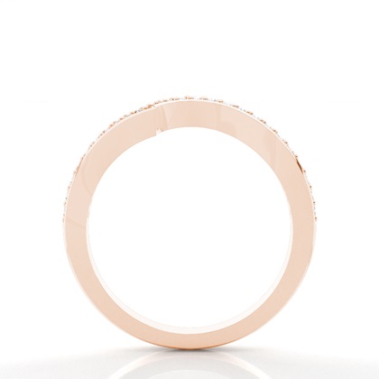 Rose Gold Women's Wedding Bands