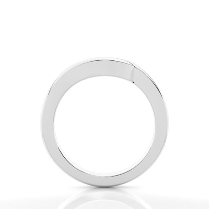 1.70mm Slight Comfort Fit Plain Shaped Wedding Band