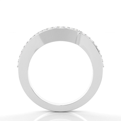 Silber Frau Eheringe