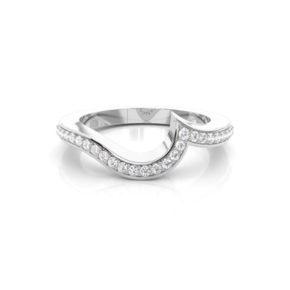 Women's Silver wedding Rings