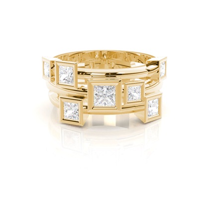 Princess Cut Diamond Rings