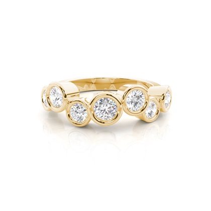 Yellow Gold Statement Diamond Rings