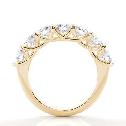 Yellow Gold Contemporary Diamond Engagement Rings