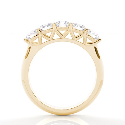 Gelbgold Memoireringe Diamantringe