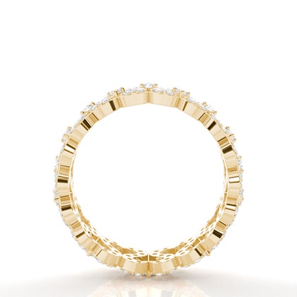 Gelbgold Memoireringe Diamantringe