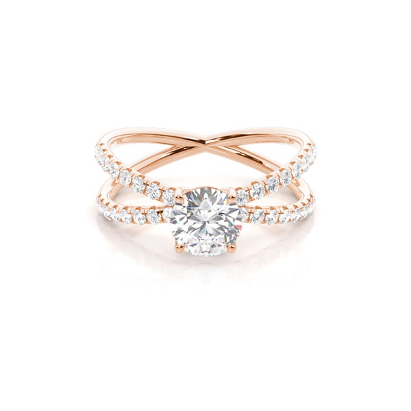 White Gold Diamond Engagement Ring