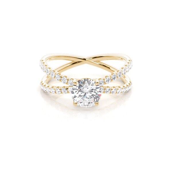 White Gold Diamond Engagement Ring