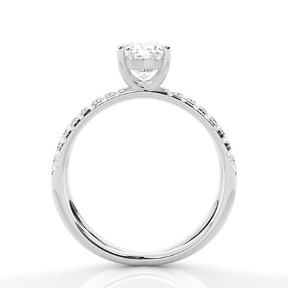 Cushion Diamond Engagement Rings