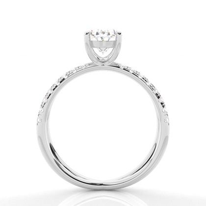 Oval Diamantverlobungsringe Verlobungsringe