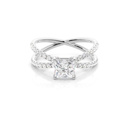 Prinzessin Seitensteine Verlobungsringe