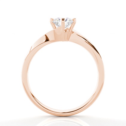 Rose Gold Diamond Engagement Rings