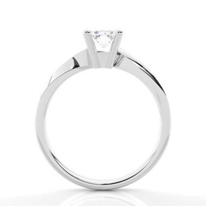 Emerald Cut Diamond Engagement Rings