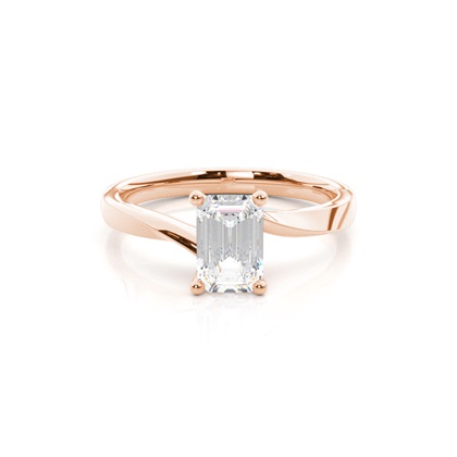 Emerald-Cut Diamond Rings
